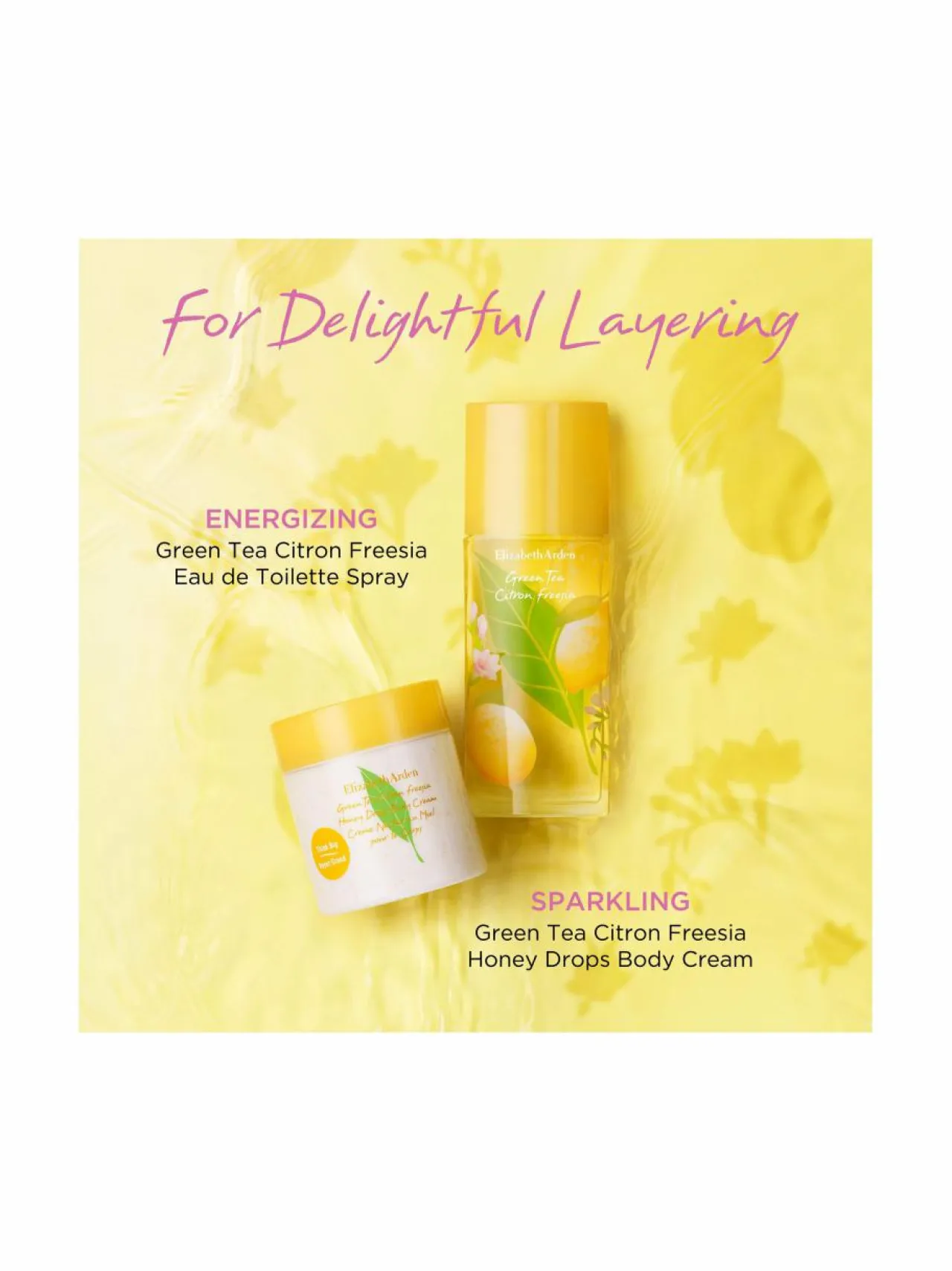 Naiset<Elizabeth Arden Green Tea Citron Freesia EdT -tuoksu
