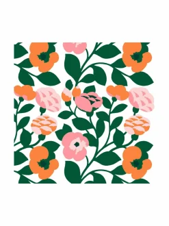 Keittiö- & Kattaustekstiilit<Marimekko Green-paperilautasliina 20 kpl DARK GREEN