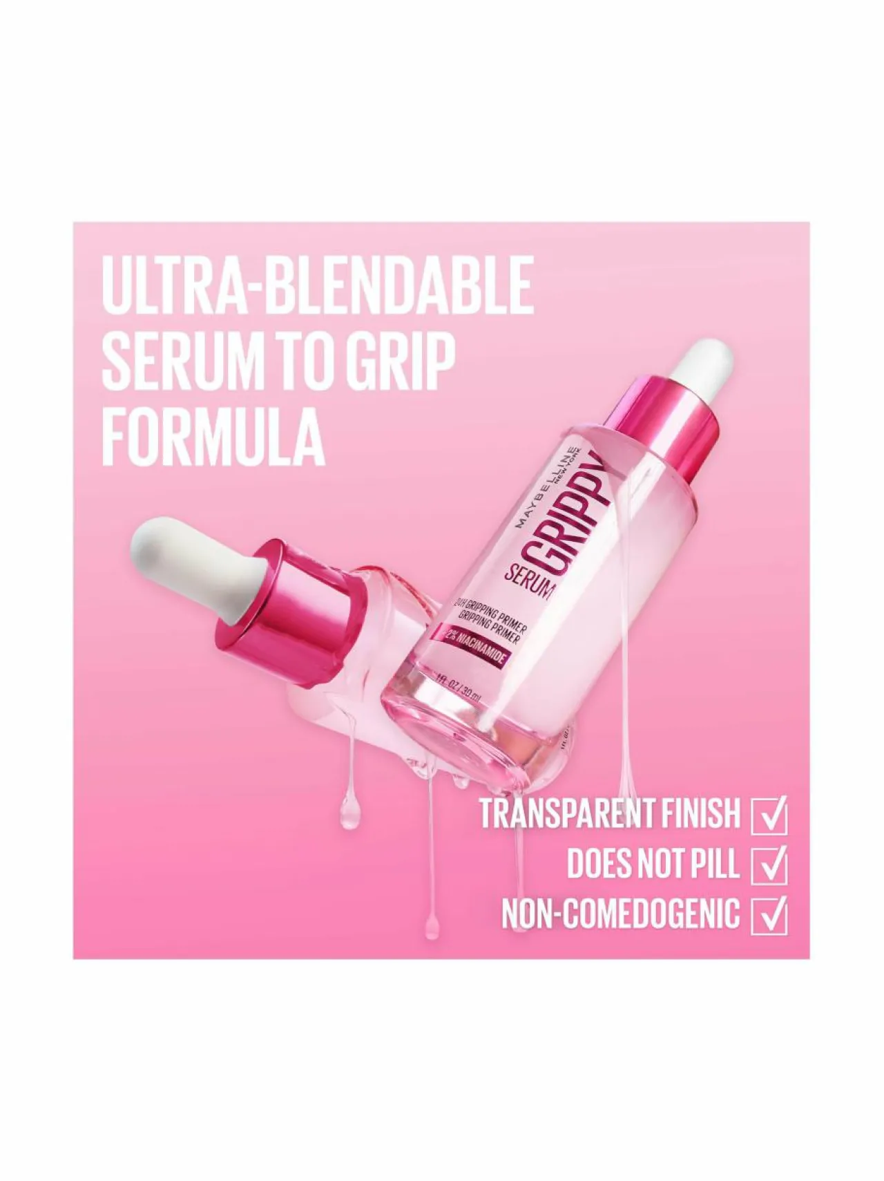 Maybelline Grippy Serum Primer -meikinpohjustusseerumi^ Kasvot