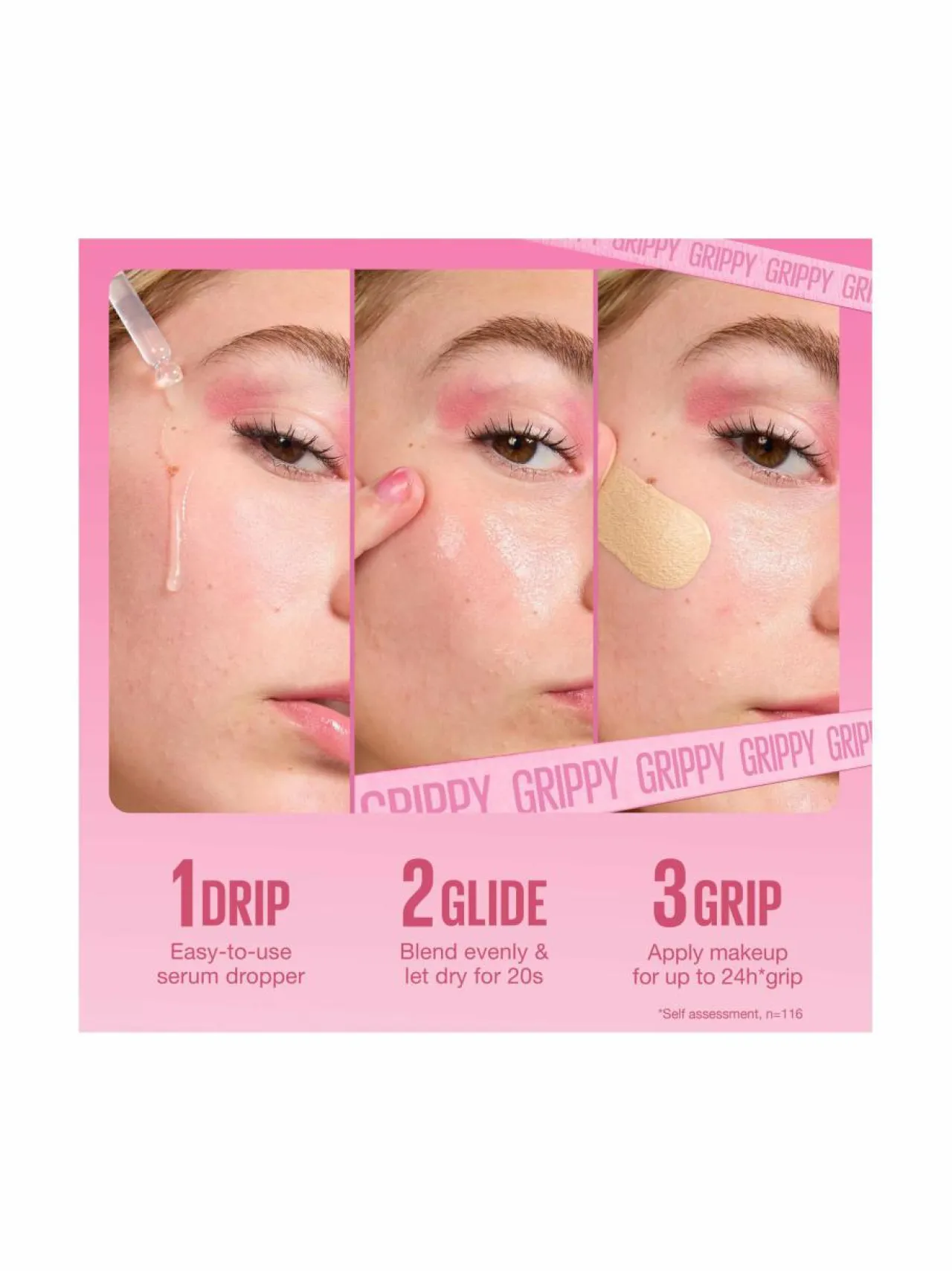 Maybelline Grippy Serum Primer -meikinpohjustusseerumi^ Kasvot