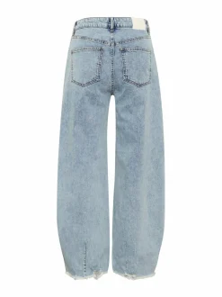Farkut<Gestuz GZdea MW Barrel -farkut 107868 LIGHT BLUE DENIM
