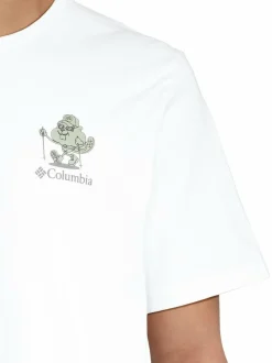 Paidat, Hupparit & Colleget<Columbia Hageman™ Graphic t-paita 102 WHITE, HIKE ON