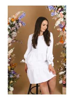 Mekot<Nakoa Hailey Dress, Coconut Milk VALKOINEN