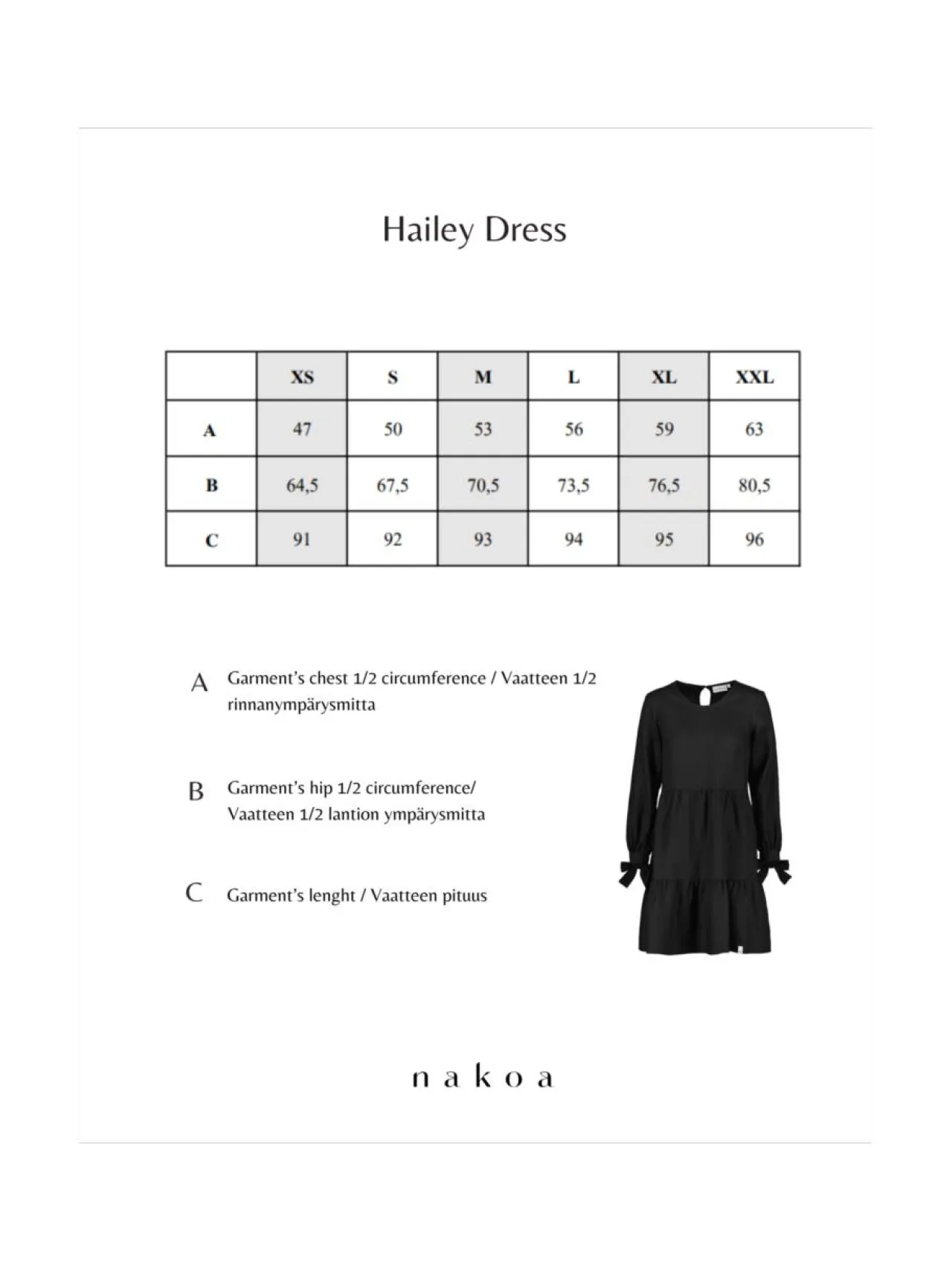 Mekot<Nakoa Hailey Dress, Coconut Milk VALKOINEN