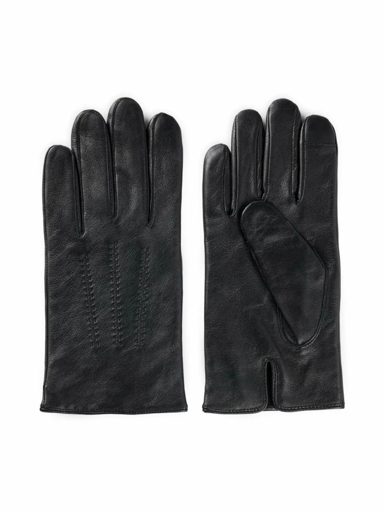 Käsineet<BOSS Hainz-nahkakäsineet 001 BLACK