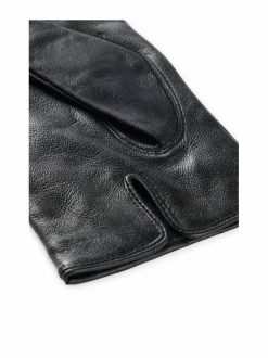 Käsineet<BOSS Hainz-nahkakäsineet 001 BLACK