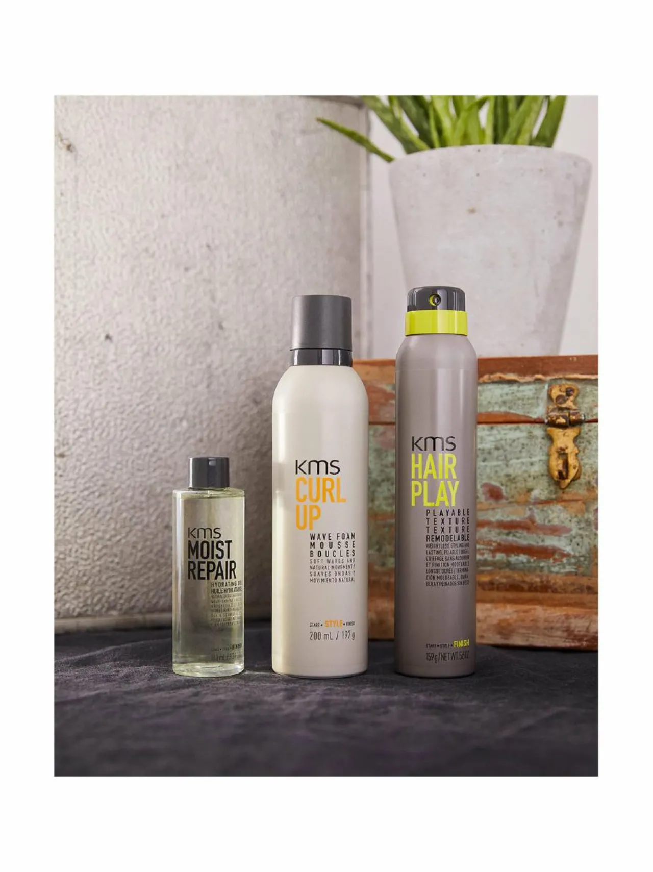 KMS Hairplay Playable Texture -rakennesuihke 200 ml^ Muotoilu & Viimeistely