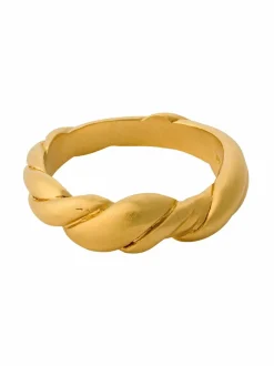 Korut<Pernille Corydon Hana-sormus GOLD PLATED