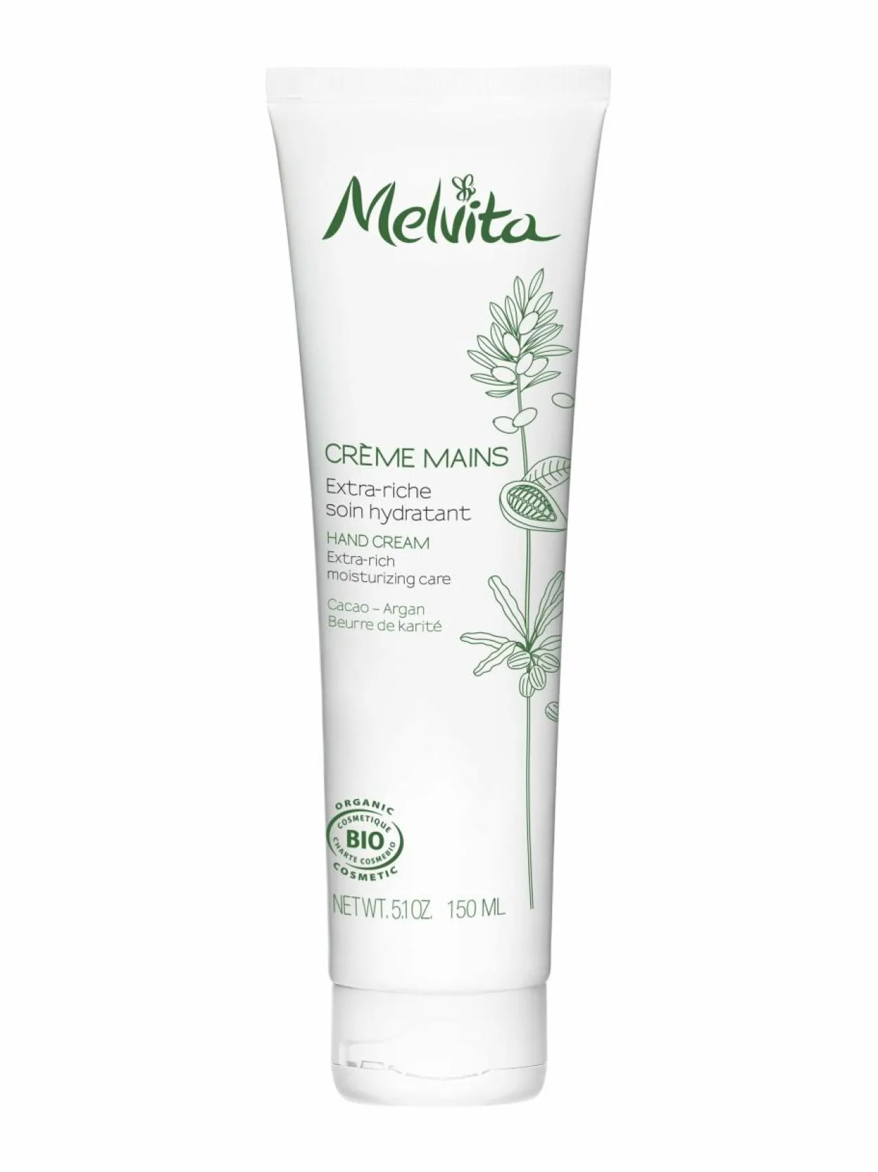 Vartalonhoito<Melvita Hand Cream Extra Rich -käsivoide 150 ml