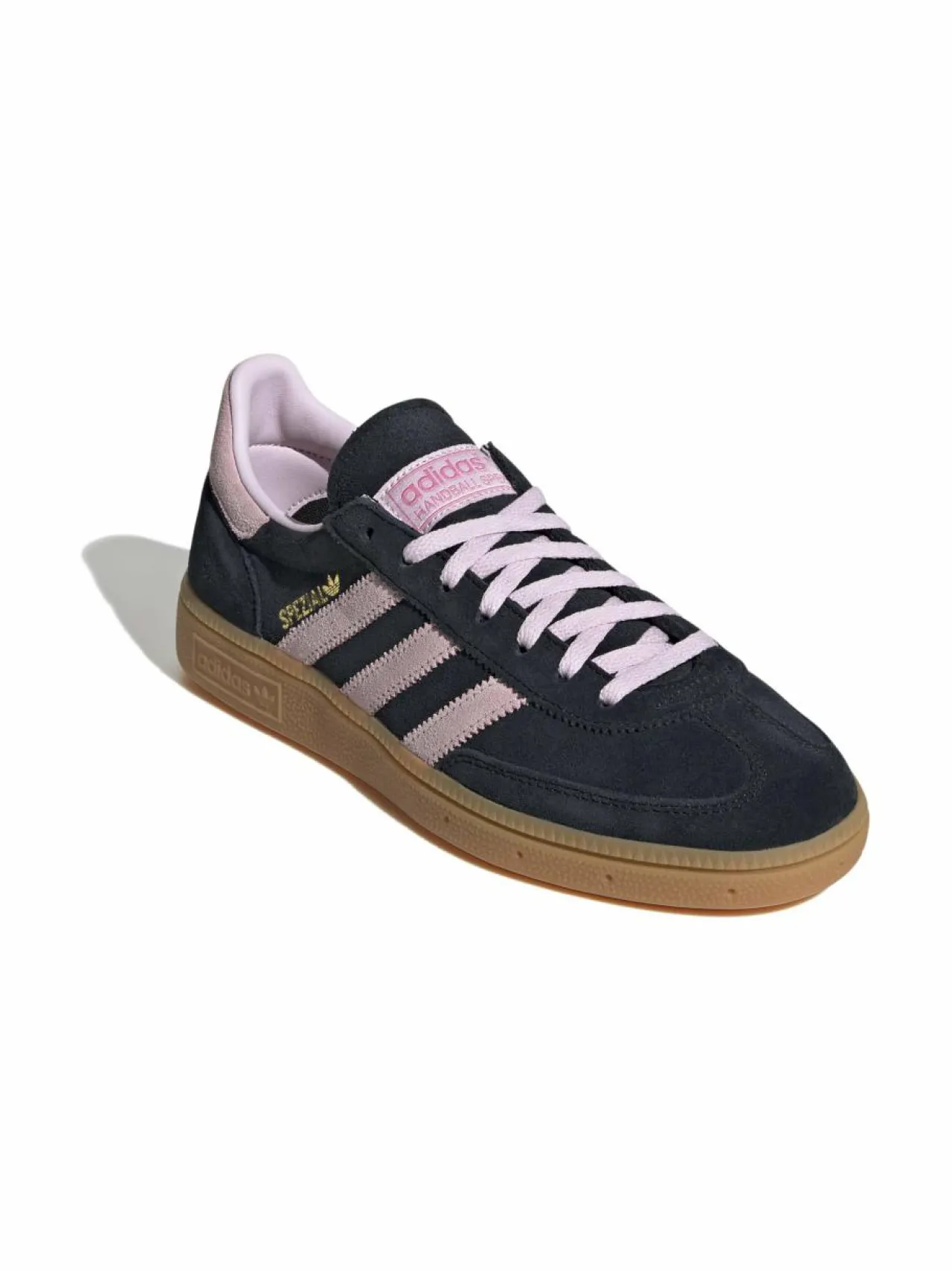 Tennarit & Sneakerit<adidas Originals Handball Spezial -mokkanahkasneakerit IE5897 CBLACK/CLPINK/GUM1