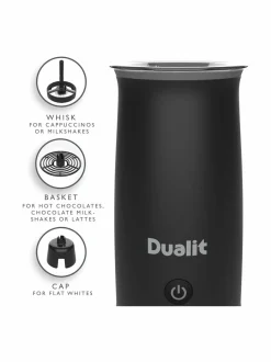 Dualit Handheld Milk Frother -maidonvaahdotin 340 ml^ Kahvin- & Vedenkeittimet