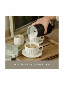 Dualit Handheld Milk Frother -maidonvaahdotin 340 ml^ Kahvin- & Vedenkeittimet