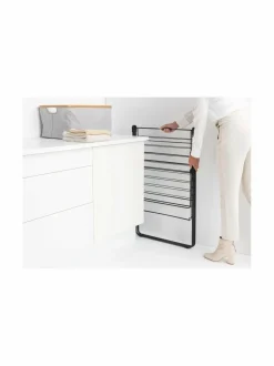 Pyykkihuolto<Brabantia HangOn -pyykkiteline 20 m MATT BLACK