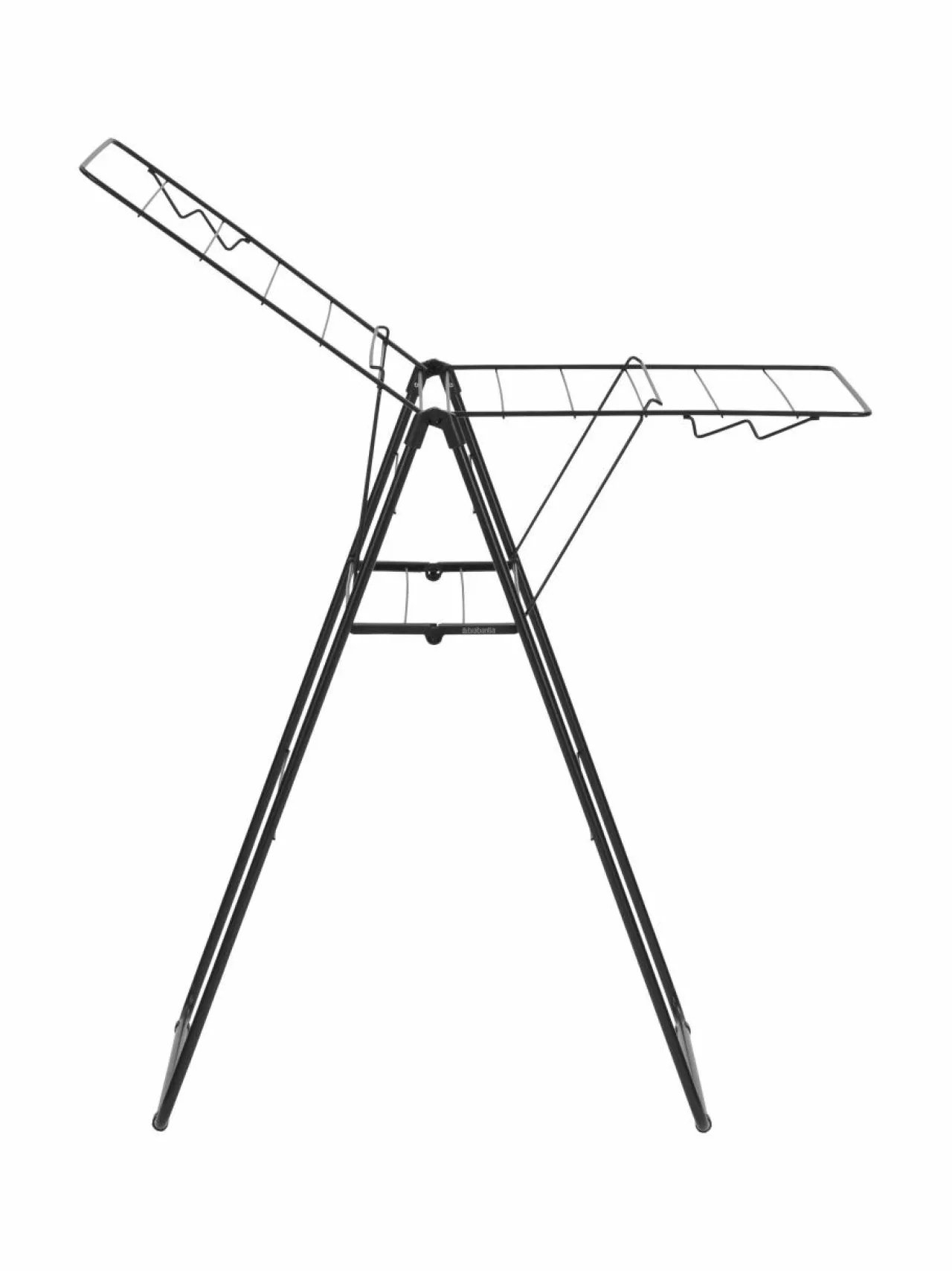 Pyykkihuolto<Brabantia HangOn-pyykinkuivausteline MATT BLACK