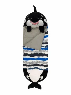 Pehmolelut<HAPPY NAPPERS Makuupussi Miekkavalas Ozzy, suuri, 167 cm