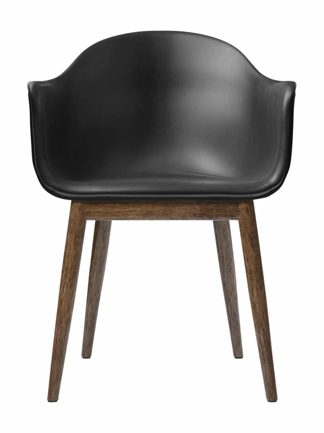 Tuolit & Jakkarat<Audo Copenhagen Harbour Dining Chair -tuoli DARK STAINED OAK, BLACK