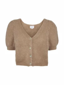 Neuleet<AMERICANDREAMS Harper-neuletakki MEDIUM BROWN