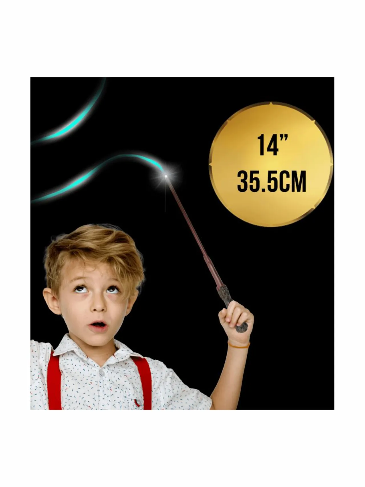 HARRY POTTER Taikasauva valomaalaukseen , 35 cm^ Fanituotteet