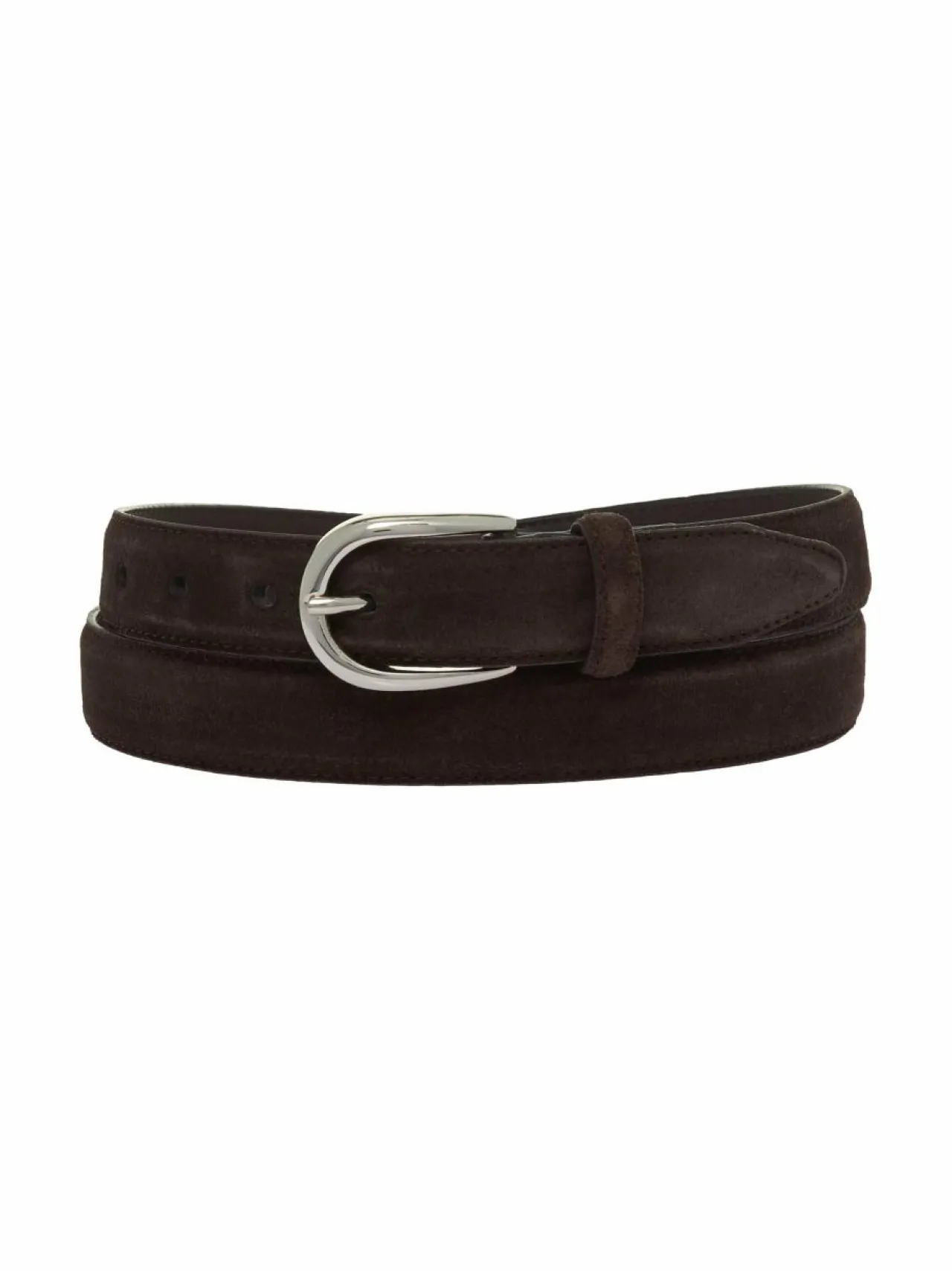 Vyöt<Loake Harry-mokkanahkavyö DKS DARK BROWN SUEDE
