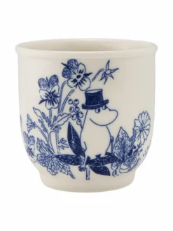 Mukit & Kupit & Asetit<Moomin Arabia Haru Tee -muki 26 cl WHITE-BLUE