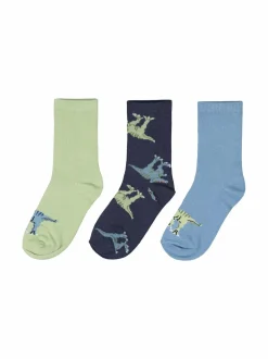 Sukat & Sukkahousut<Bogi Hassu-sukat 3-pack COMB. 4 BLUE, GREEN
