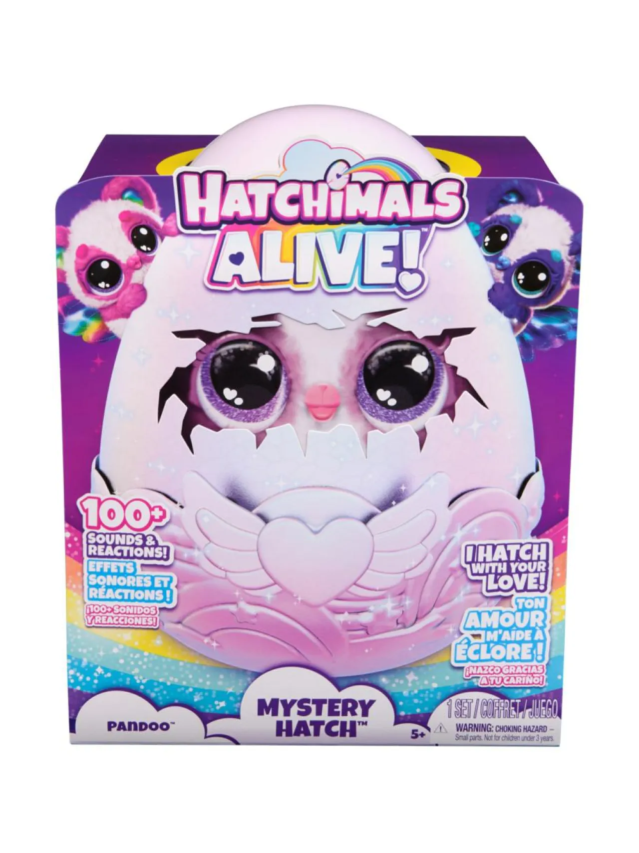 HATCHIMALS Interaktiivinen lelu Hatchimal Pandoo^ Figuurit & Interaktiiviset Lelut