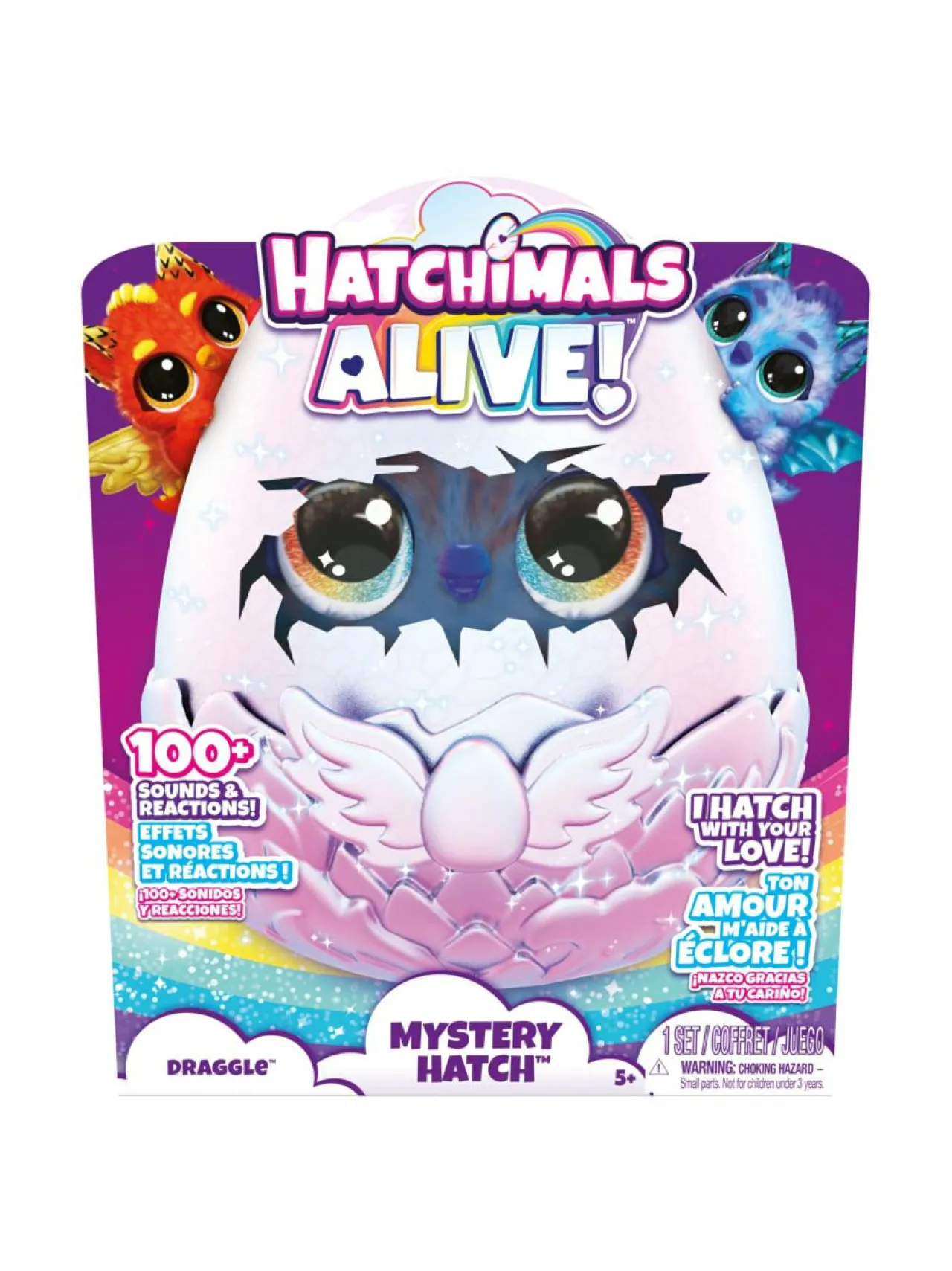 HATCHIMALS Interaktiivinen lelu Alive Draggle^ Figuurit & Interaktiiviset Lelut