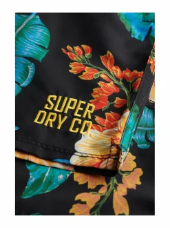 Uimahousut<Superdry Hawaiian-uimashortsit F4J HIBISCUS BLACK