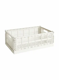 Säilytys<HAY Colour Crate L - säilytyskori OFF-WHITE
