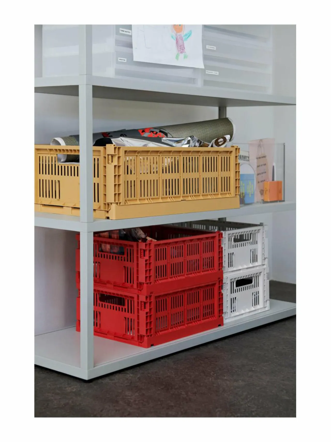 HAY Colour Crate M -säilytyskori^ Koriste-Esineet
