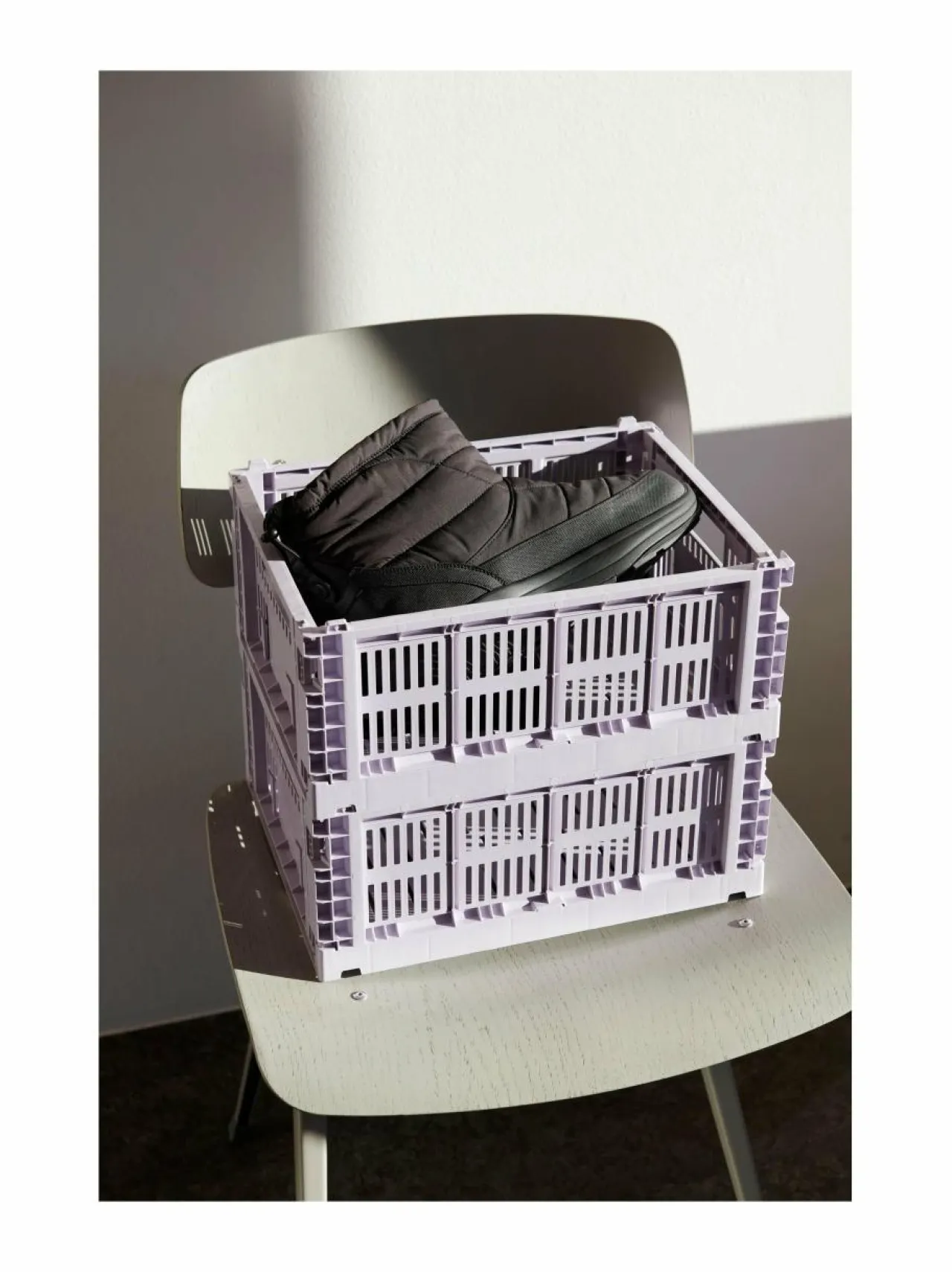 Koriste-Esineet<HAY Colour Crate M -säilytyskori LAVENDER