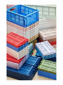 Koriste-Esineet<HAY Colour Crate M -säilytyskori LAVENDER