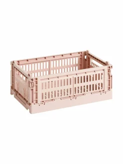 Säilytys<HAY Colour Crate S -säilytyskori BLUSH