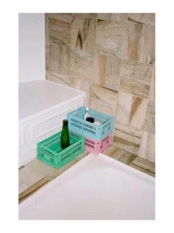 Säilytys<HAY Colour Crate S -säilytyskori LIGHT BLUE