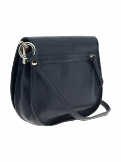 Olkalaukut<A+more Hayden Crossbody -nahkalaukku BLUE