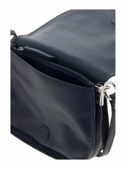 Olkalaukut<A+more Hayden Crossbody -nahkalaukku BLUE
