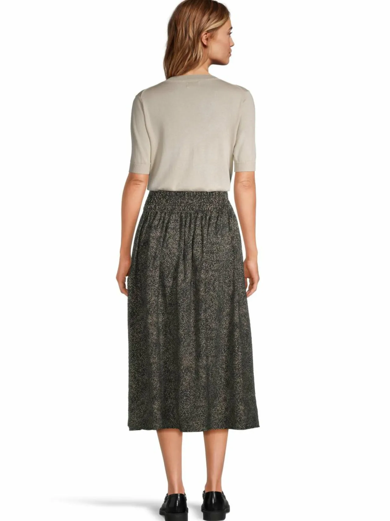 Hameet<NOOM Hazel-hame BLACK ANIMAL PRINT
