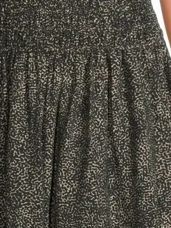 Hameet<NOOM Hazel-hame BLACK ANIMAL PRINT