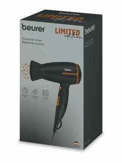 Hiustenhoitolaitteet|Hiustenhoito<Beurer HC25 Travel Hair Dryer -matkahiustenkuivain BLACK