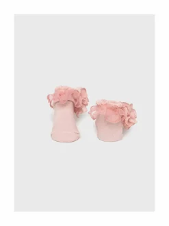 Sukat & Sukkahousut<Mayoral Headpiece And Sock Set -lahjapakkaus BABY ROSE 55