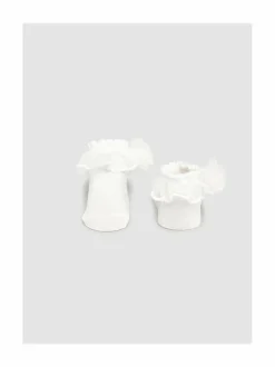 Sukat & Sukkahousut<Mayoral Headpiece And Sock Set -lahjapakkaus WHITE 53