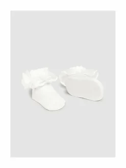 Sukat & Sukkahousut<Mayoral Headpiece And Sock Set -lahjapakkaus WHITE 53