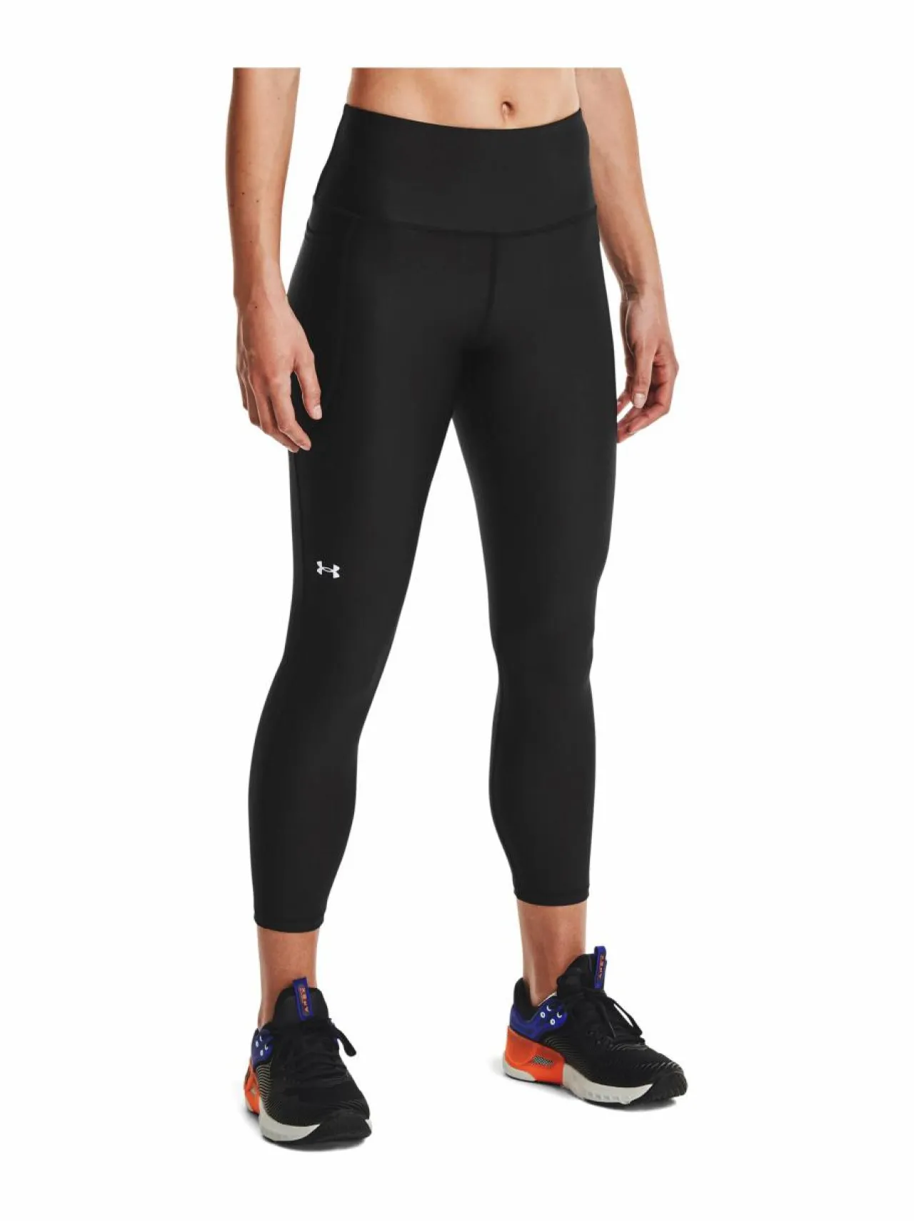 Urheiluhousut & Treenitrikoot<Under Armour HeatGear® Armour Ankle -treenitrikoot 001 BLACK