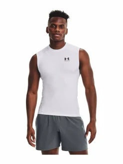 Paidat, Hupparit & Colleget<Under Armour HeatGear® Armour Compression -treenipaita 100 WHITE
