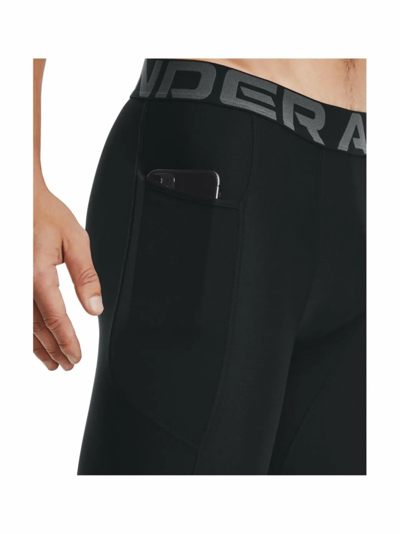 Under Armour HeatGear® Long Compression -urheilushortsit^ Urheiluhousut & Treenitrikoot
