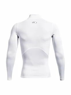 Paidat, Hupparit & Colleget<Under Armour HeatGear® Mock Long Sleeve -treenipaita 100 WHITE