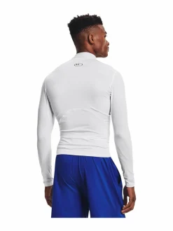 Paidat, Hupparit & Colleget<Under Armour HeatGear® Mock Long Sleeve -treenipaita 100 WHITE
