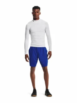 Paidat, Hupparit & Colleget<Under Armour HeatGear® Mock Long Sleeve -treenipaita 100 WHITE