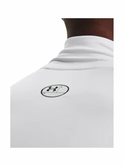 Paidat, Hupparit & Colleget<Under Armour HeatGear® Mock Long Sleeve -treenipaita 100 WHITE