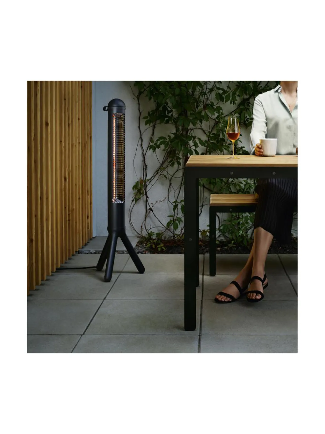 Puutarhavalaisimet & Lyhdyt<Eva Solo Outdoor HeatUp terassilämmitin MUSTA